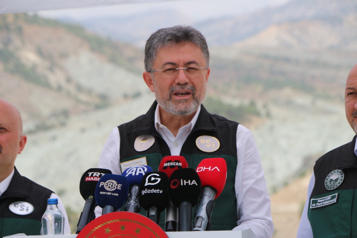 Tarım ve Orman Bakanı İbrahim Yumaklı Adıyaman’da: Çetintepe Barajı su tutmaya başladı